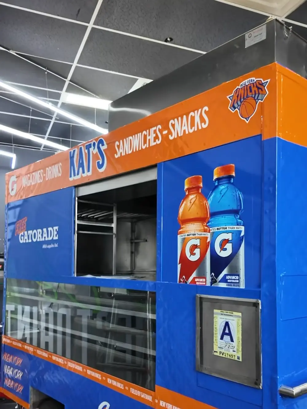 NY Knicks — Street Cart Activation