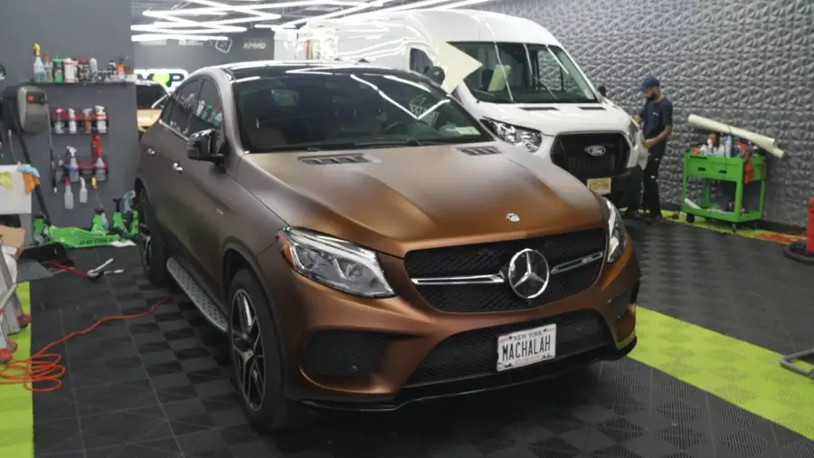 Satin Bronze - Mercedes-AMG GLE Coupe