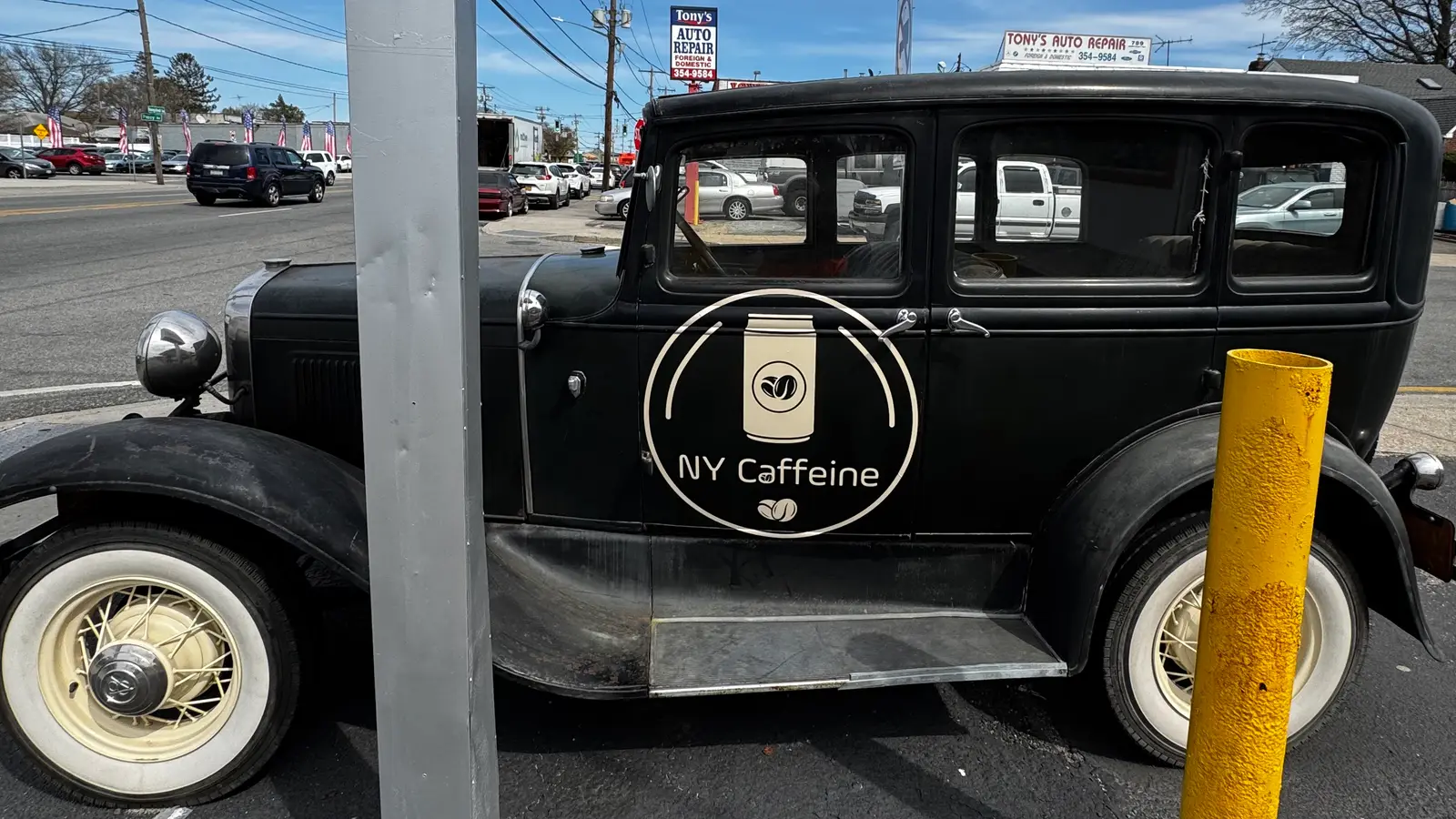 NY Caffeine — Classic Car Branding